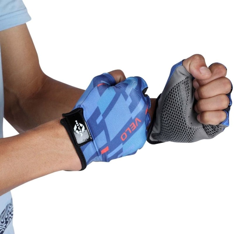Nivia Velo Fitness Gloves - Blue