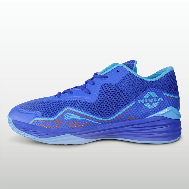 Nivia Warrior 2.0 Basketball Shoe - Royal Blue Nivia Warrior 2.0 Basketball Shoe - Royal Blue