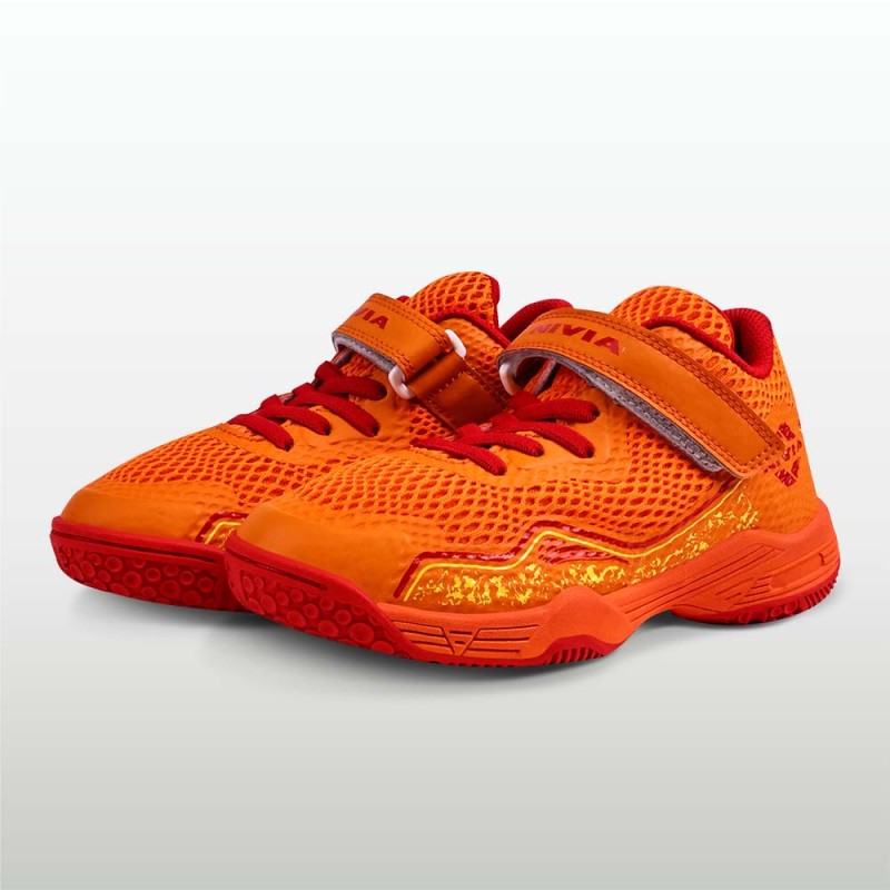 Nivia Warrior 2.0 Kids Basketball Shoes - Orange Nivia Warrior 2.0 Kids Basketball Shoes - Orange