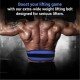 Nivia Weight Lifting Belt - Blue/Black