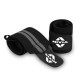 Nivia Weight Lifting Wrist Support (Pair) - Black-Grey