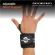 Nivia Weight Lifting Wrist Support (Pair) - Black-Grey