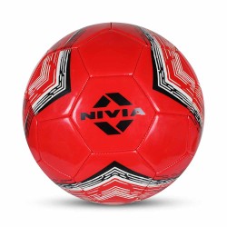 Nivia World Fest Panel Training Football - Red