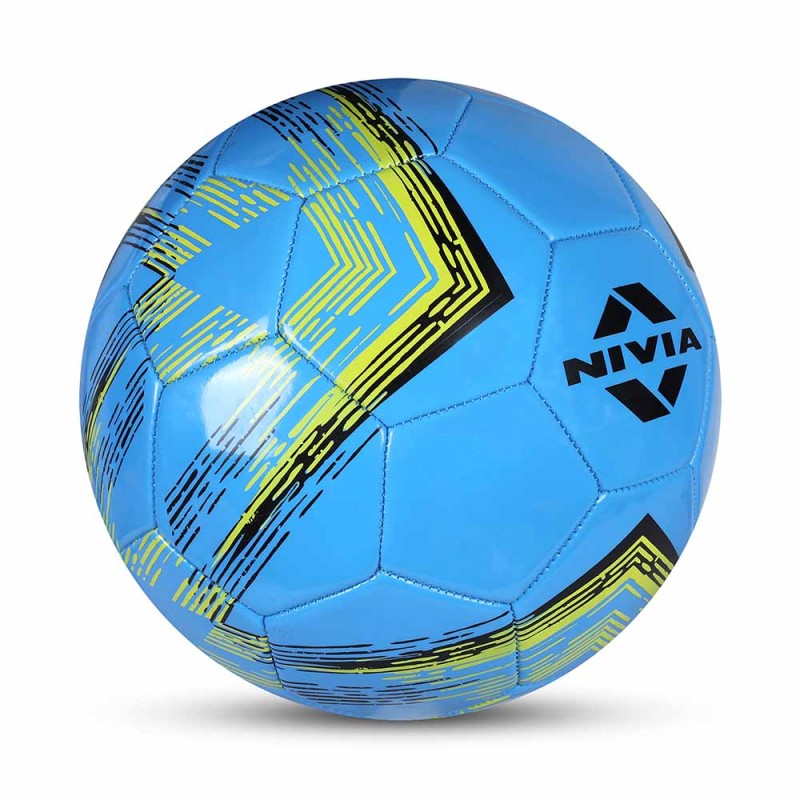 Nivia World Fest Panel Training Football - Sky Blue Nivia World Fest Panel Training Football - Sky Blue