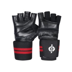 Nivia Wrist Lock Weightliftng Gloves - Black