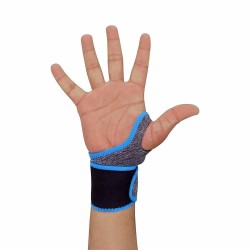 Nivia Wrist Support with Thumb Hole & Velcro (Pair)