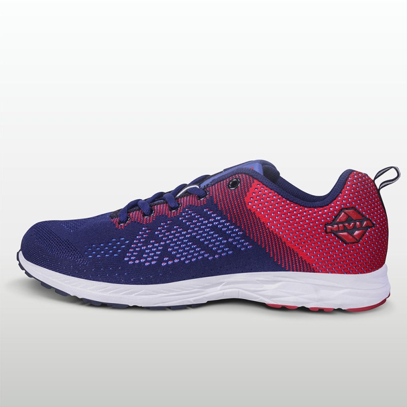 Nivia Yorks Running Shoe - Blue/Red Nivia Yorks Running Shoe - Blue/Red