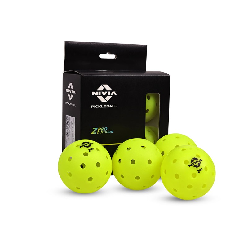 Nivia ZPRO PICKLEBALL (PACK OF 4) Nivia ZPRO PICKLEBALL (PACK OF 4)