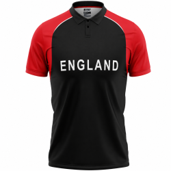 England Blue ODI World Cup 2011 Half Sleeves Cricket Fan Jersey - 100% Dryfit Polyester