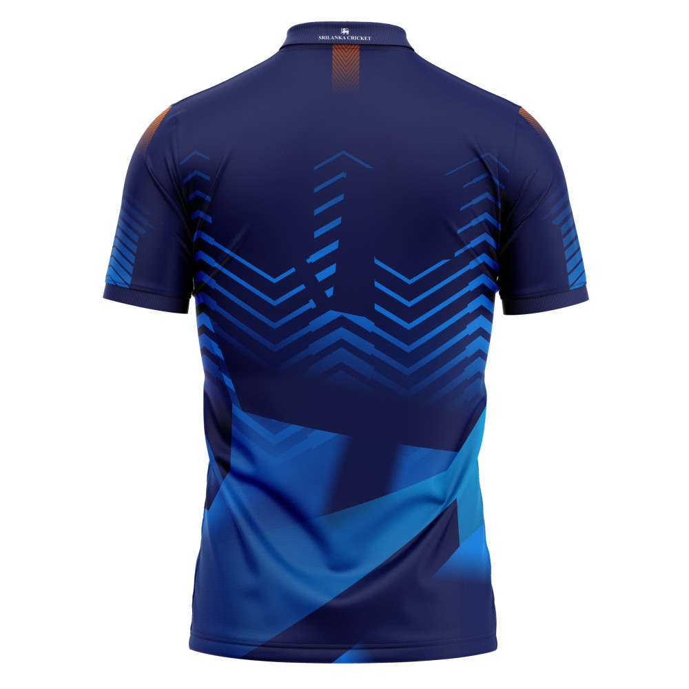 Sri lanka ODI World Cup 2023 Half Sleeves Cricket Fan Jersey - 100% Dryfit Polyester - With Name Personalisation Sri lanka ODI World Cup 2023 Half Sleeves Cricket Fan Jersey - 100% Dryfit Polyester - With Name Personalisation