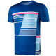 Whitedot Net Ninja Elite Badminton Tshirt - Stretchable 100% Dryfit Polyester Whitedot Net Ninja Elite Badminton Tshirt - Stretchable 100% Dryfit Polyester