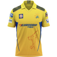 Chennai Super Kings IPL Replica Jersey 2024 (CSK 2024 With Name Personalization) Chennai Super Kings IPL Replica Jersey 2024 (CSK 2024 With Name Personalization)