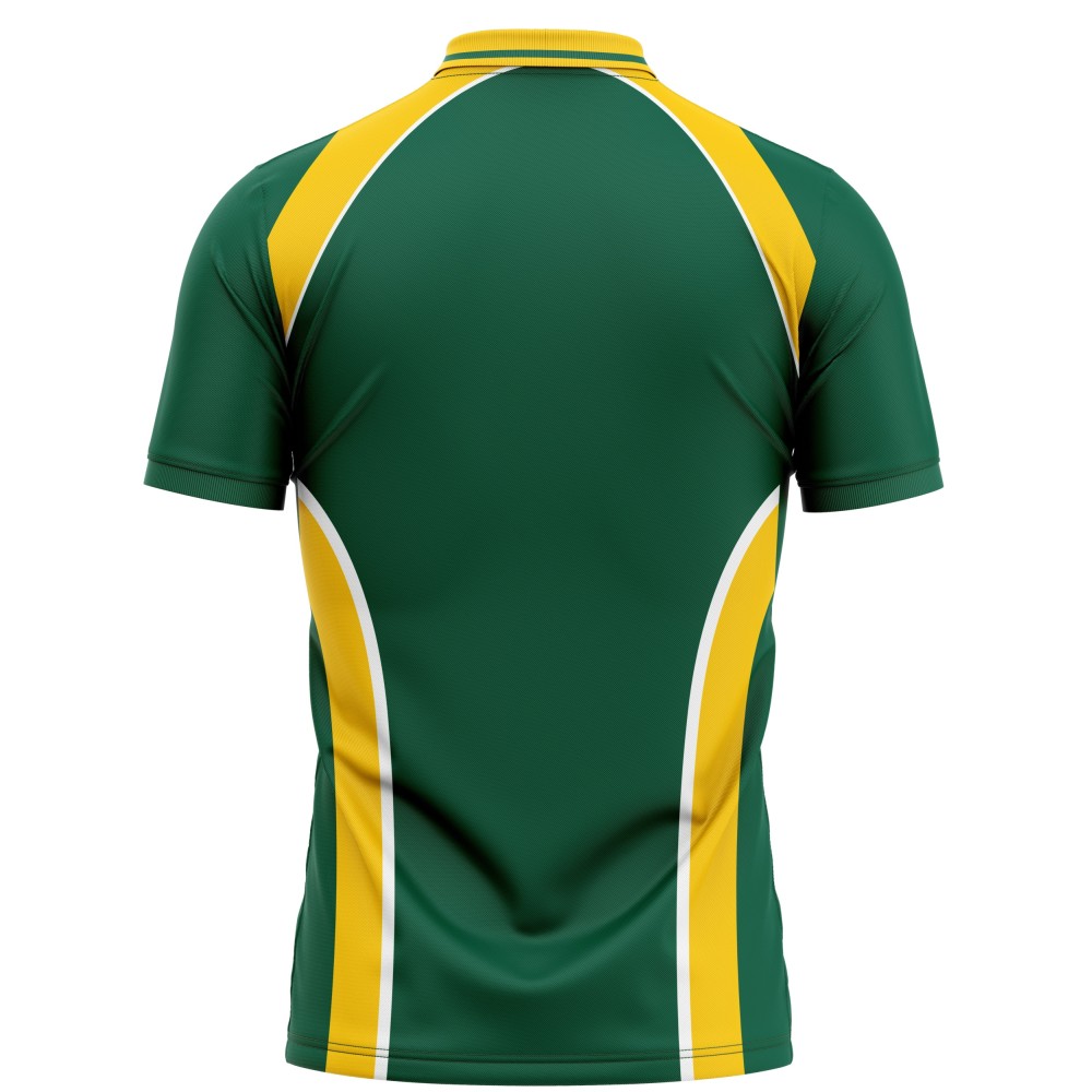South Africa 2007 ICC World Cup Half Sleeves Cricket Fan Jersey - 100% Dryfit Polyester - With Name Personalization South Africa 2007 ICC World Cup Half Sleeves Cricket Fan Jersey - 100% Dryfit Polyester - With Name Personalization