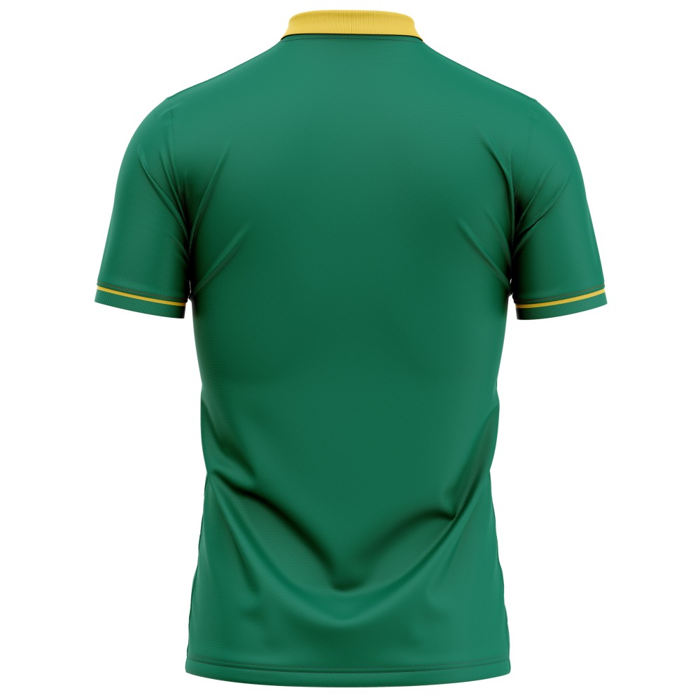 South Africa 2022 ICC World Cup Half Sleeves Cricket Fan Jersey - 100% Dryfit Polyester - With Name Personalisation South Africa 2022 ICC World Cup Half Sleeves Cricket Fan Jersey - 100% Dryfit Polyester - With Name Personalisation
