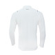 Whitedot Omega Quick Dry Full Sleeves Polo T-Shirt - White Whitedot Omega Quick Dry Full Sleeves Polo T-Shirt - White