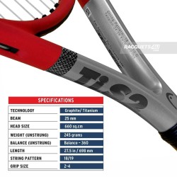 HEAD Ti S2 Tennis Racquet HEAD Ti S2 Tennis Racquet