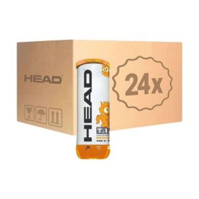 HEAD Tip-II Tennis Ball Carton (72 Balls) HEAD Tip-II Tennis Ball Carton (72 Balls)