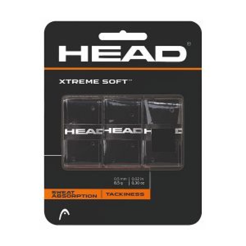 HEAD Xtreme Soft Over grip (Black) HEAD Xtreme Soft Over grip (Black)