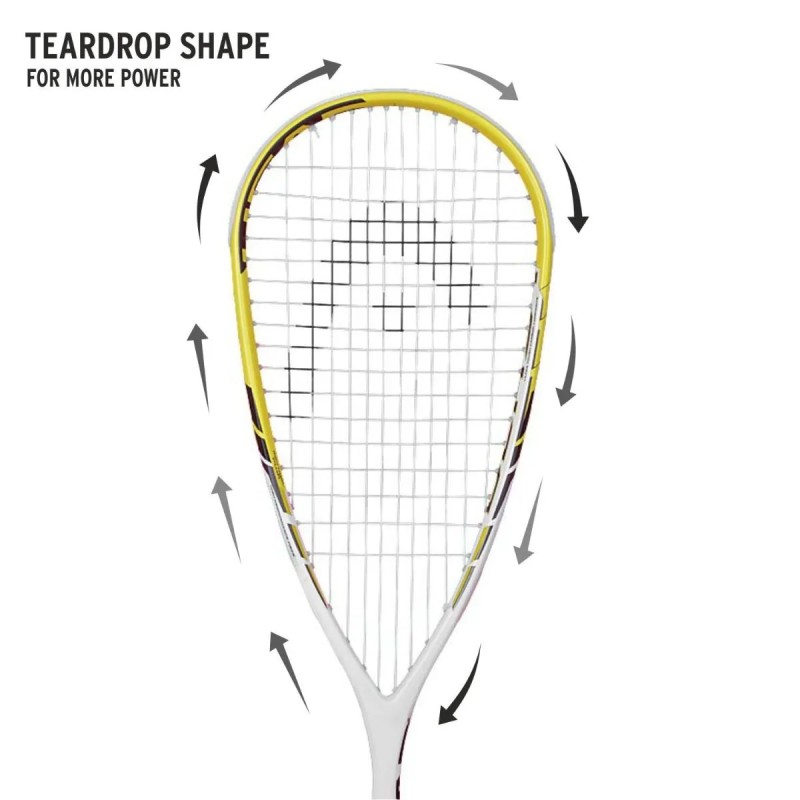 HEAD Microgel Blast Squash Racquet