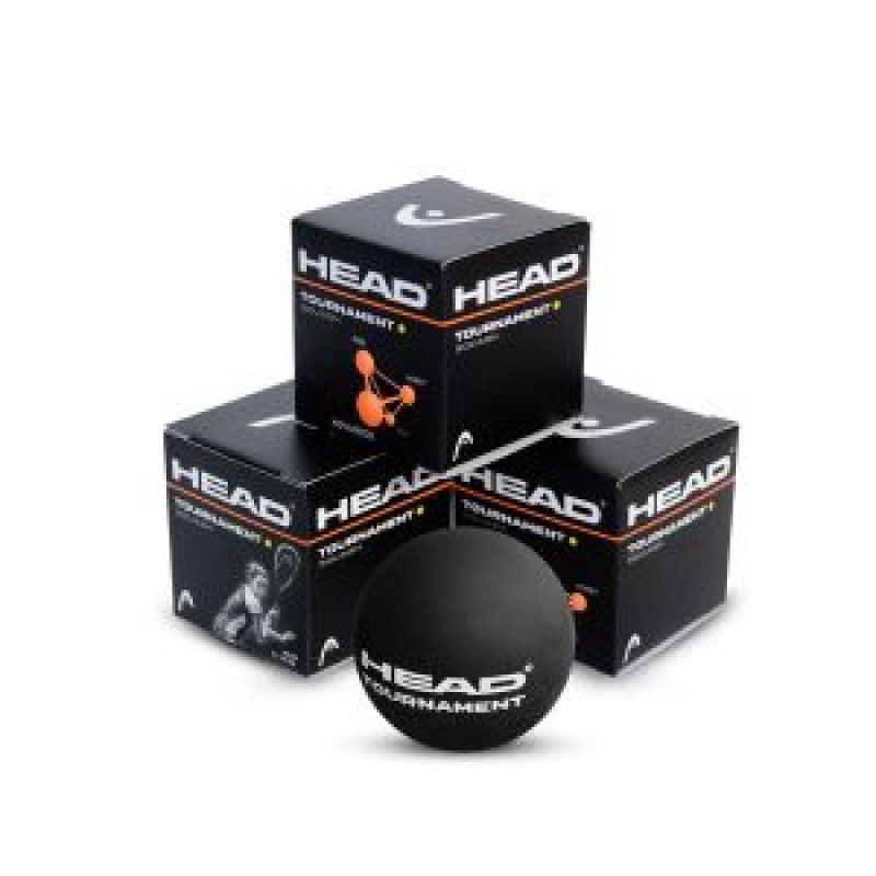 HEAD Tournament Squash Ball (3 Pcs) HEAD Tournament Squash Ball (3 Pcs)