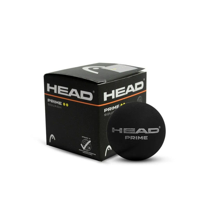 HEAD Prime Double Dot Squash Ball (12 Pcs) HEAD Prime Double Dot Squash Ball (12 Pcs)
