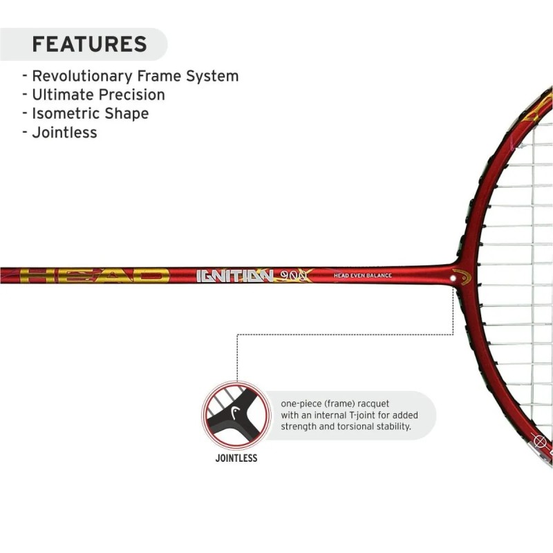 HEAD Ignition 900 Badminton Racquet (Unsrung)