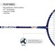 HEAD Xenon 3.3 Badminton Racquet (Untrung)