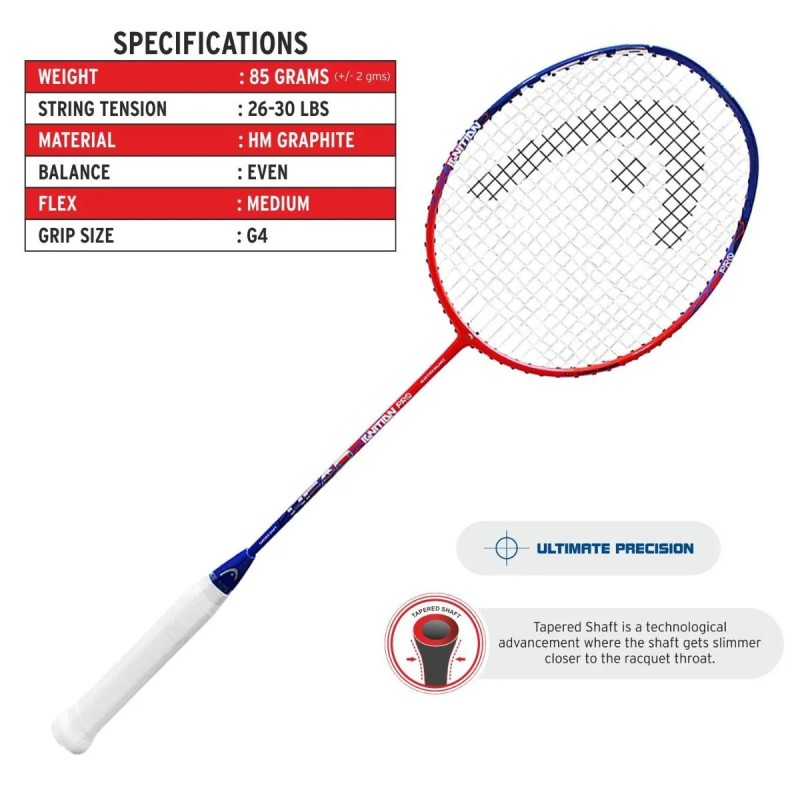 HEAD Ignition Pro Badminton Racquet (Strung) HEAD Ignition Pro Badminton Racquet (Strung)