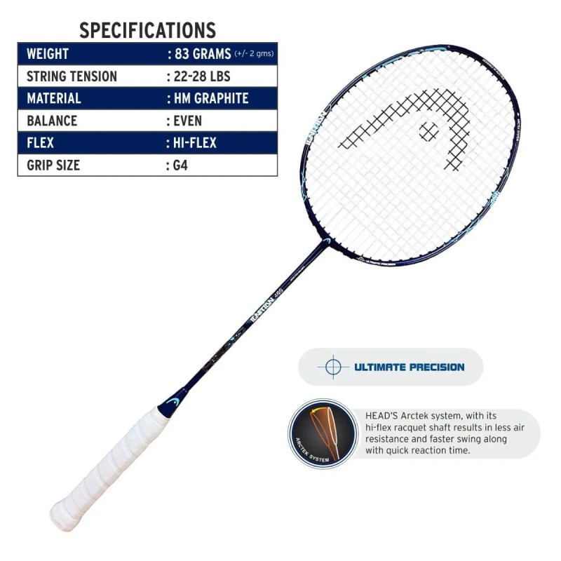 HEAD Ignition 400 Badminton Racquet (Strung)