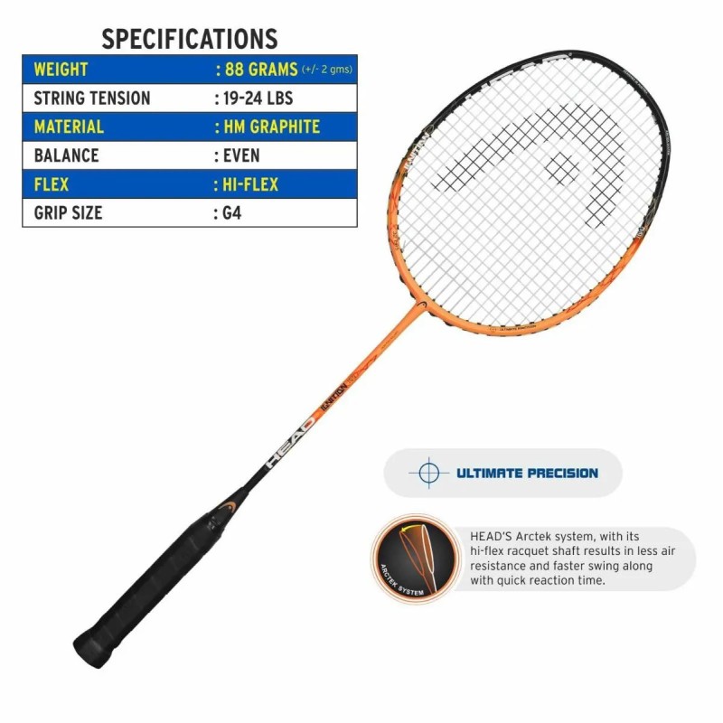 HEAD Ignition 100 Badminton Racquet (Strung) HEAD Ignition 100 Badminton Racquet (Strung)