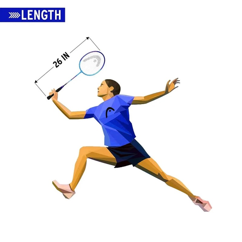 HEAD Reflex 10 Badminton Racquet (Strung)