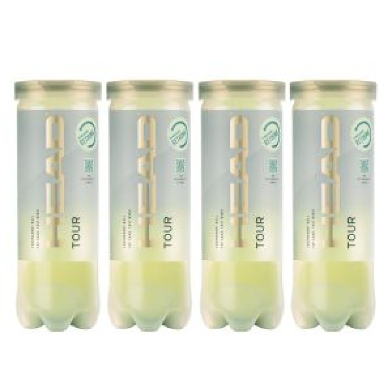 HEAD Tour Tennis Ball Dozen (12 Balls)