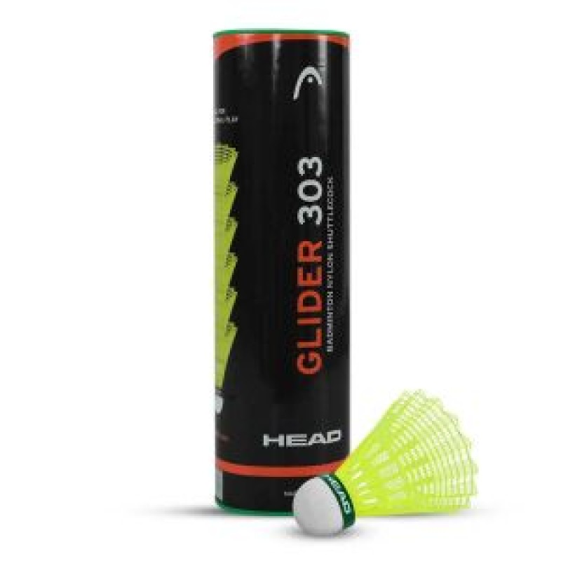 HEAD Glider 303 Badminton Shuttlecock (Green) HEAD Glider 303 Badminton Shuttlecock (Green)