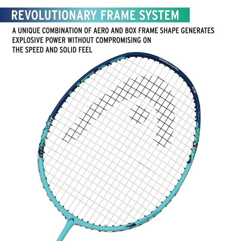 HEAD Falcon Attack Badminton Racquet (Strung) HEAD Falcon Attack Badminton Racquet (Strung)