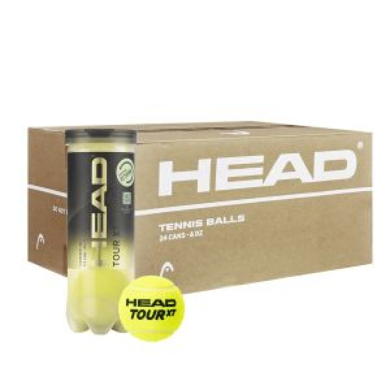 HEAD Tour XT Tennis Ball Carton (72 Balls) HEAD Tour XT Tennis Ball Carton (72 Balls)