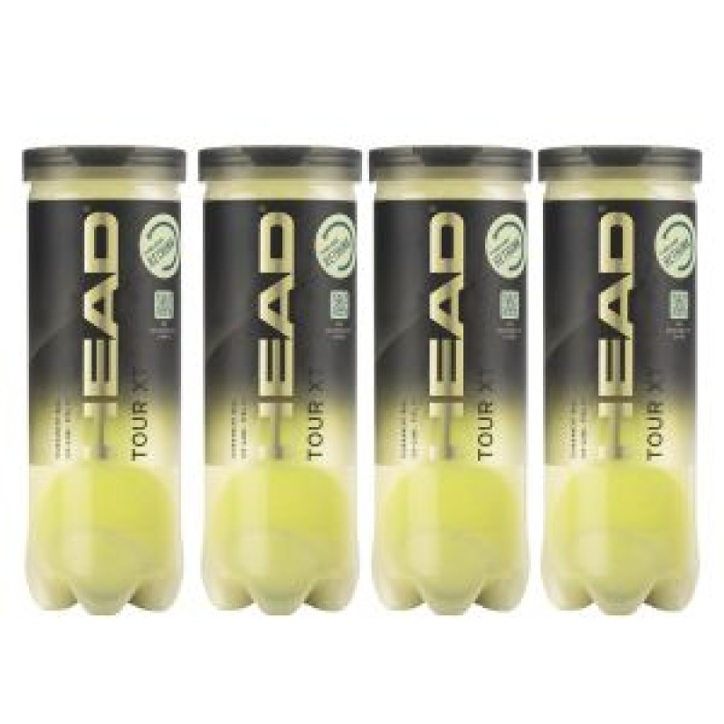 HEAD Tour XT Tennis Ball Dozen (12 Balls) HEAD Tour XT Tennis Ball Dozen (12 Balls)