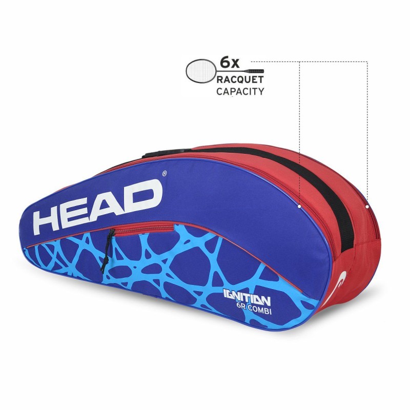 HEAD Ignition 6R Combi Badminton Kit Bag HEAD Ignition 6R Combi Badminton Kit Bag
