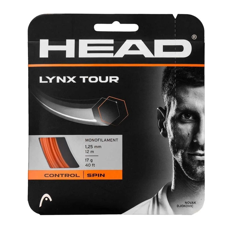 HEAD Lynx Tour Tennis String (Cut From Reel, 17G, 1.25mm) HEAD Lynx Tour Tennis String (Cut From Reel, 17G, 1.25mm)