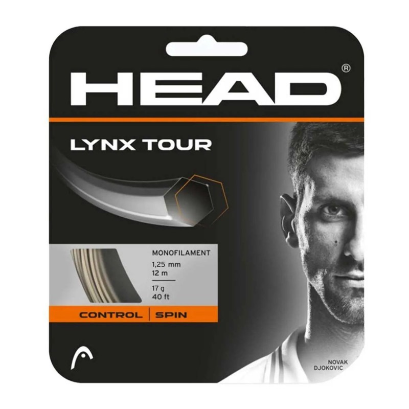 HEAD Lynx Tour Tennis String (Cut From Reel, 17G, 1.25mm) HEAD Lynx Tour Tennis String (Cut From Reel, 17G, 1.25mm)