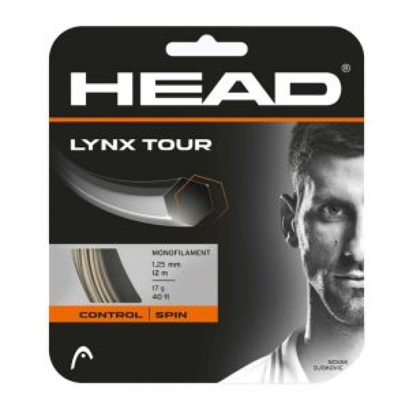 HEAD Lynx Tour Tennis String (Cut From Reel, 17G, 1.25mm) HEAD Lynx Tour Tennis String (Cut From Reel, 17G, 1.25mm)