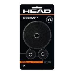 HEAD Xtreme Soft Over Grip (10+2 pcs) Black HEAD Xtreme Soft Over Grip (10+2 pcs) Black