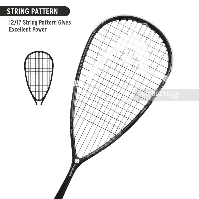 HEAD Hurricane 123 Squash Racquet HEAD Hurricane 123 Squash Racquet