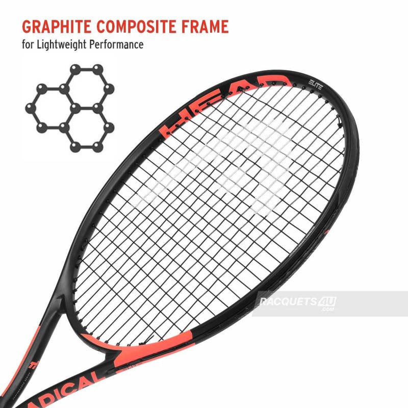 HEAD Ti. Radical Elite Tennis Racquet (Strung) HEAD Ti. Radical Elite Tennis Racquet (Strung)