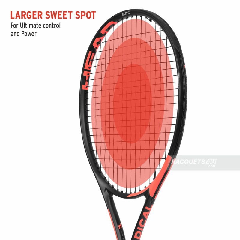 HEAD Ti. Radical Elite Tennis Racquet (Strung) HEAD Ti. Radical Elite Tennis Racquet (Strung)
