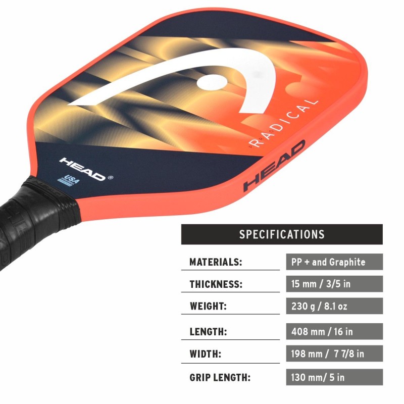 HEAD Radical Pro 2024 Pickleball HEAD Radical Pro 2024 Pickleball
