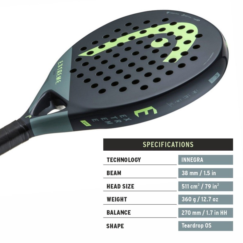 HEAD EVO Extreme 2023 Padel Racquet HEAD EVO Extreme 2023 Padel Racquet