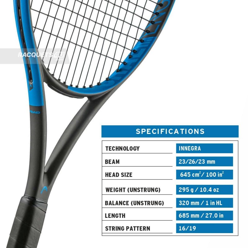 HEAD IG Challenge MP Tennis Racquet (Blue, Strung) HEAD IG Challenge MP Tennis Racquet (Blue, Strung)