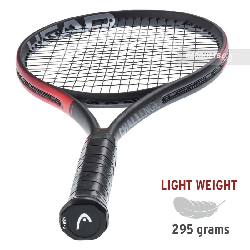 HEAD IG Challenge MP Tennis Racquet (Red, Strung)