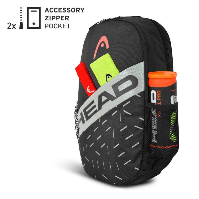 HEAD Team Backpack 21L (Black/Ceramic) HEAD Team Backpack 21L (Black/Ceramic)