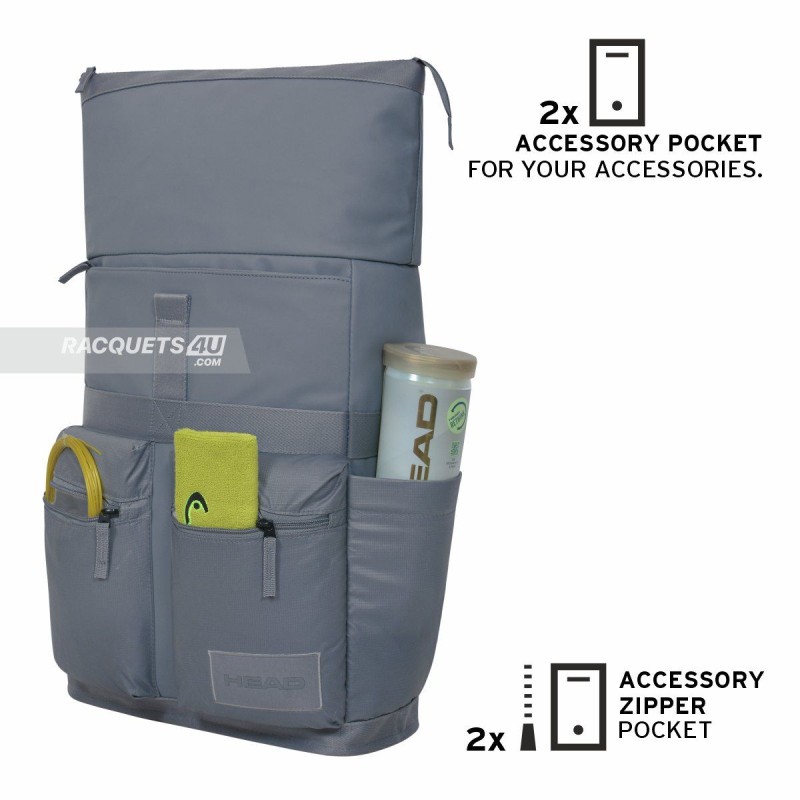 HEAD Tour 30L Backpack (Shark Grey) HEAD Tour 30L Backpack (Shark Grey)